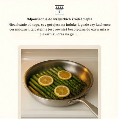 TitanChef® TitanPro™ G5 Patelnia Tytanowa Premium